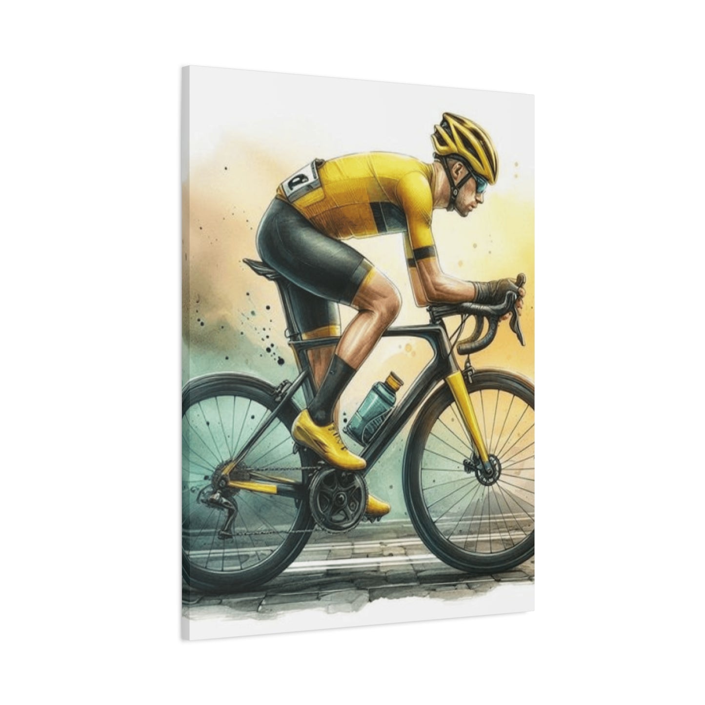 Professional Bicycle Rider Wall Art & Canvas Prints