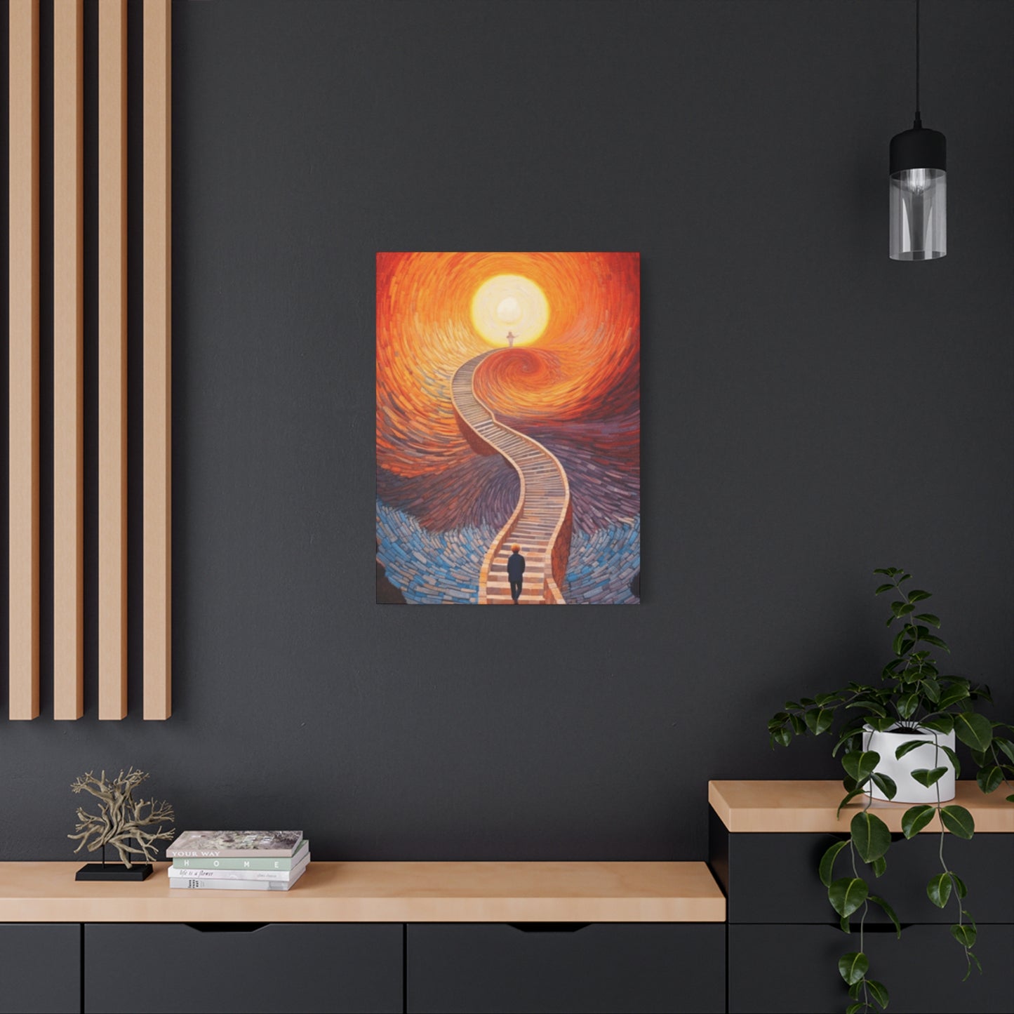 Person Heading Toward Dream Wall Art & Canvas Prints