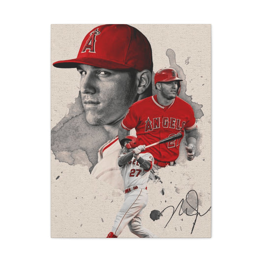 Mike Trout Wall Art & Canvas Prints