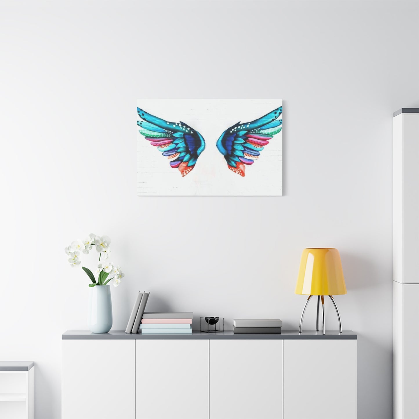 Colorful Angel Wings Wall Art & Canvas Prints