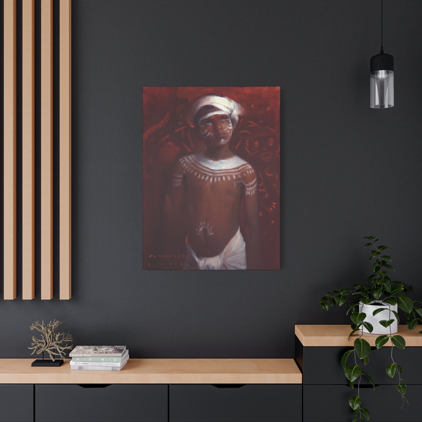 Portrait of Parmod Kurlekar 1978 Wall Art & Canvas Prints