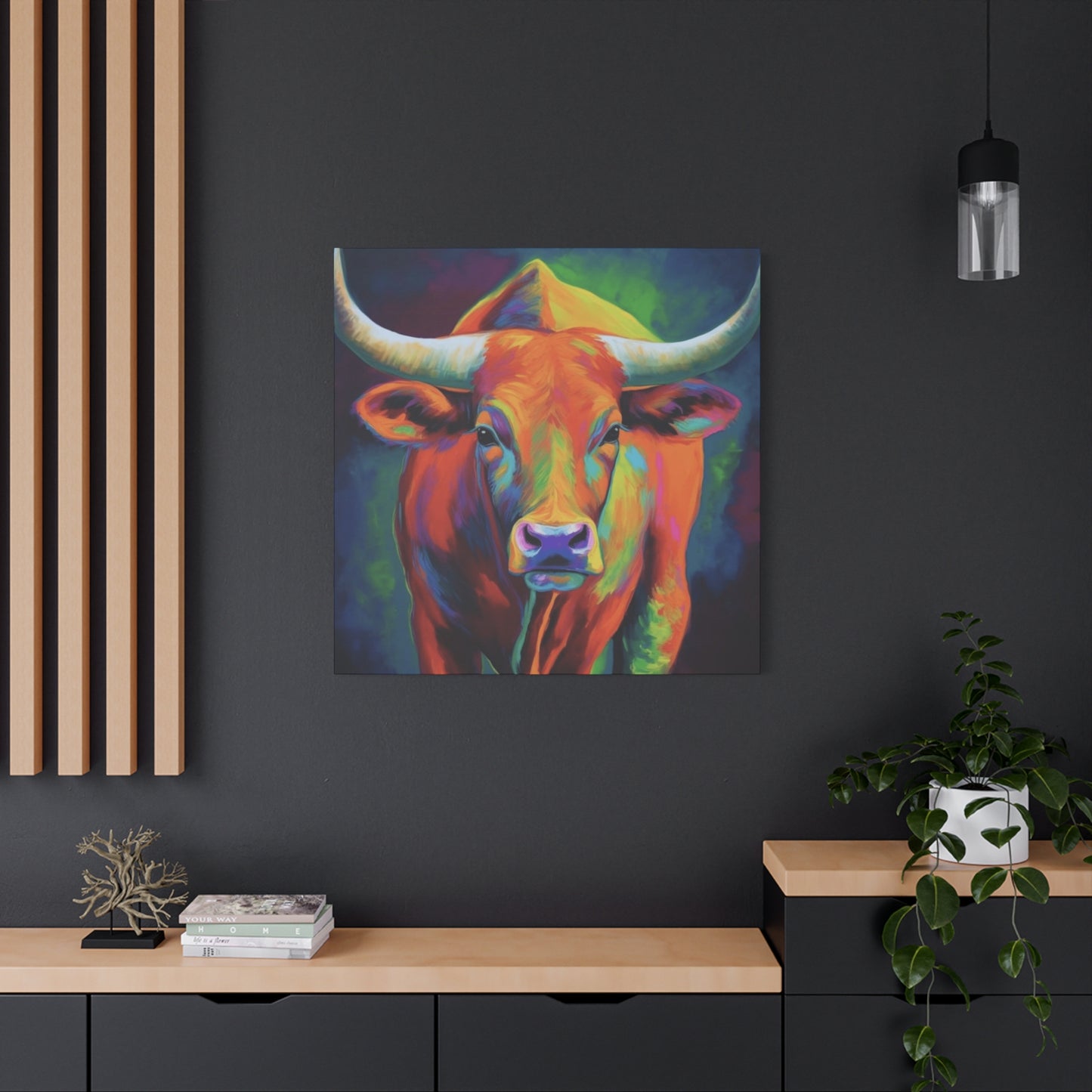 Long Horn Wall Art & Canvas Prints