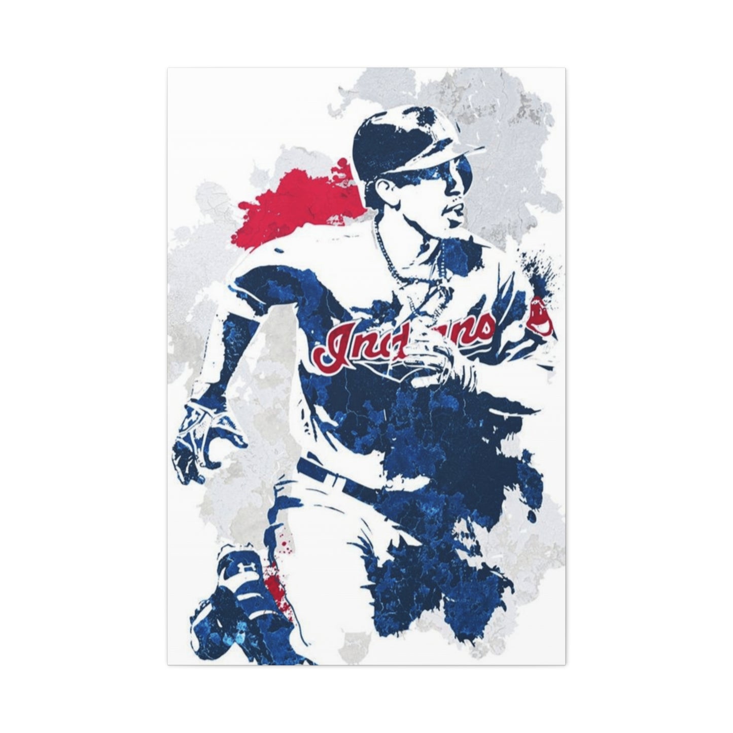 Mookie Betts Painting Wall Art & Canvas Prints