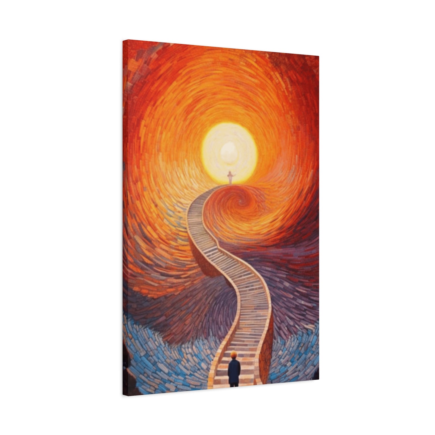 Person Heading Toward Dream Wall Art & Canvas Prints