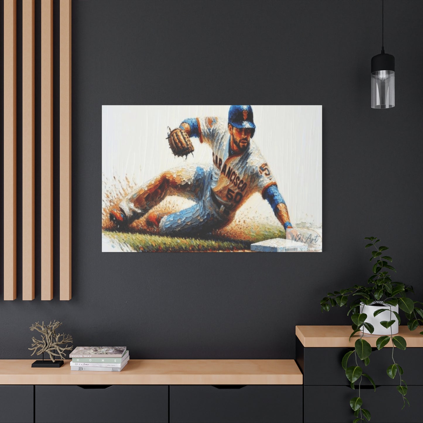 Baseball Fielder Wall Art & Canvas Prints