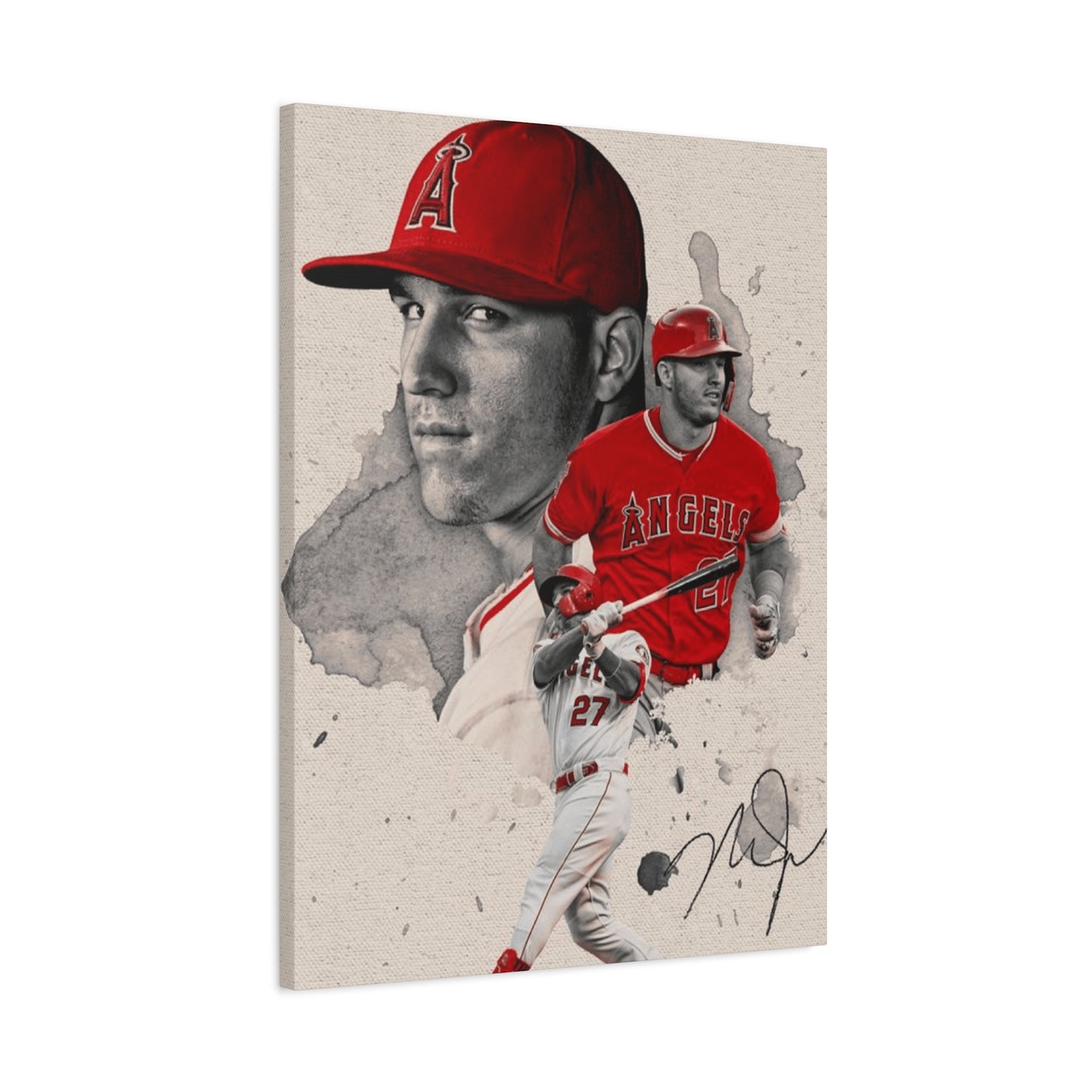 Mike Trout Wall Art & Canvas Prints