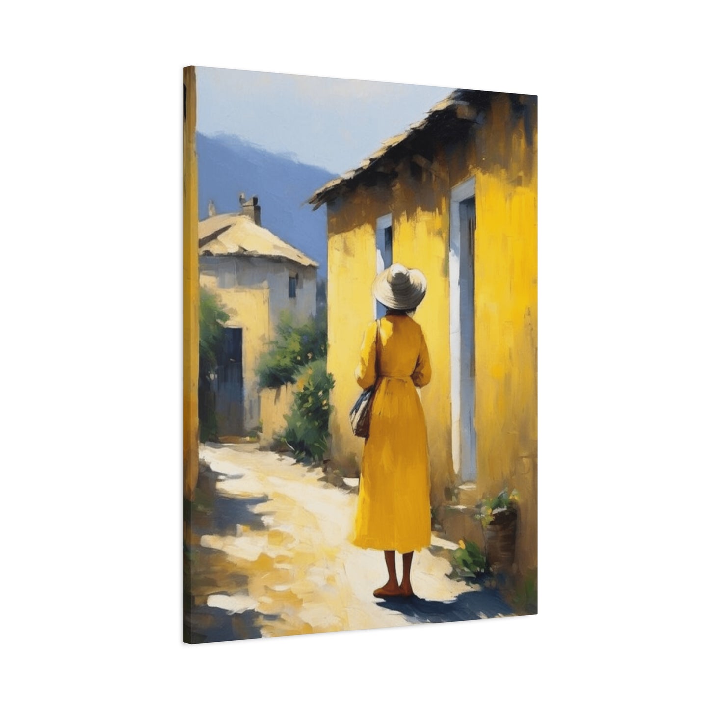 Women Walking In A Street Wall Art & Canvas Prints