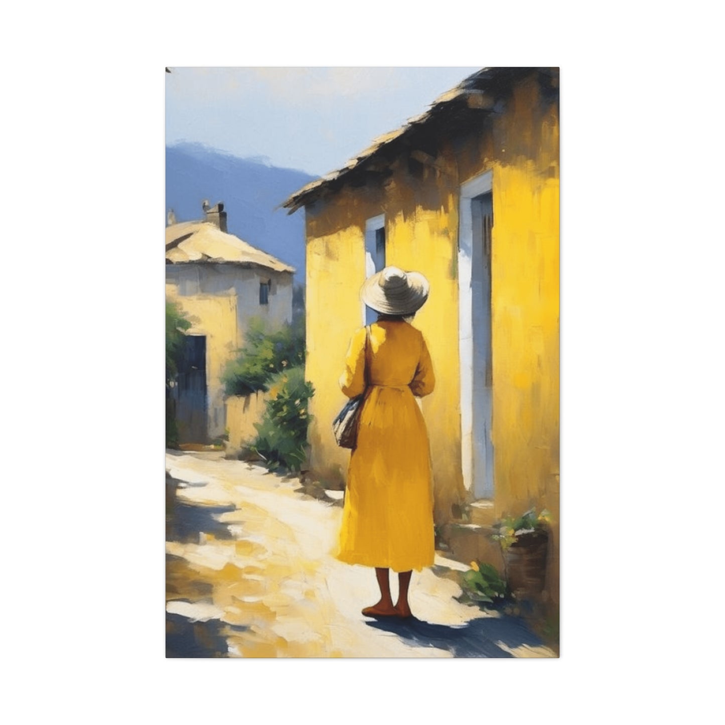 Women Walking In A Street Wall Art & Canvas Prints