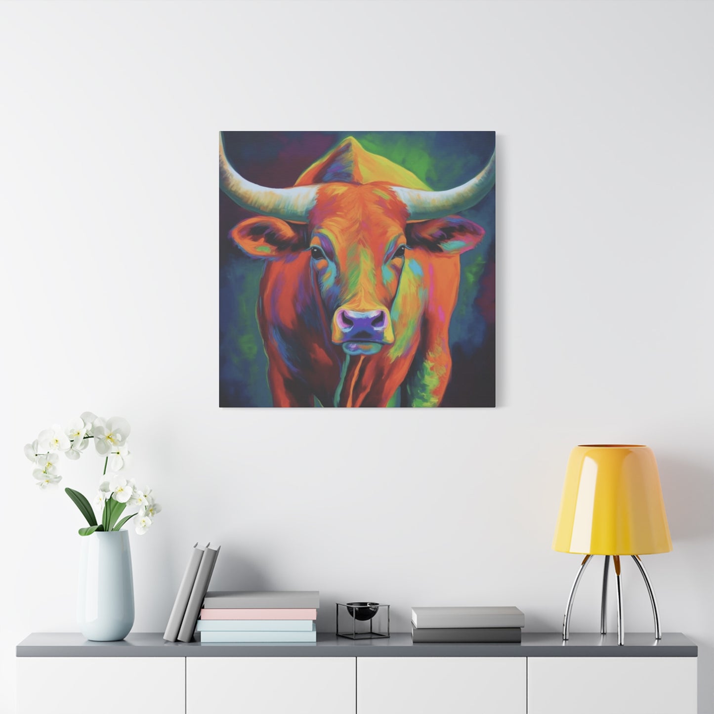 Long Horn Wall Art & Canvas Prints