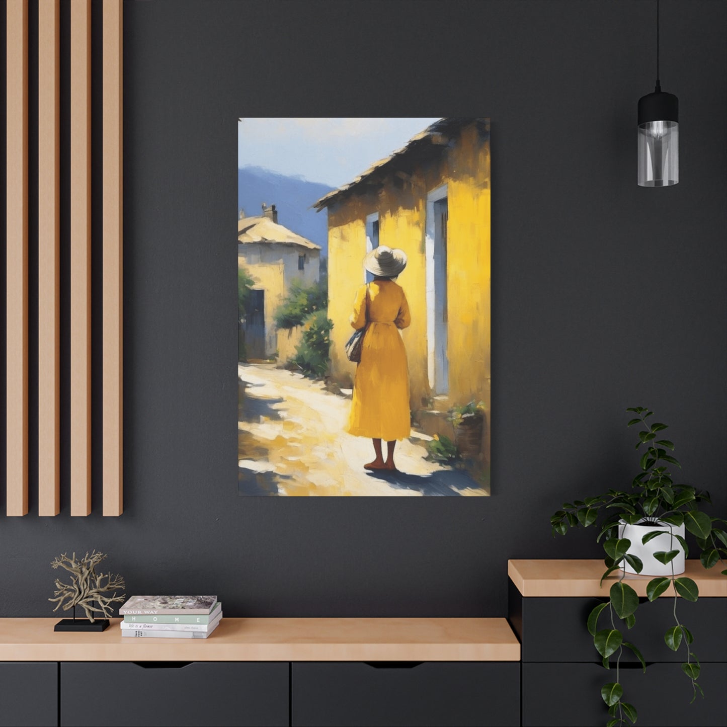 Women Walking In A Street Wall Art & Canvas Prints