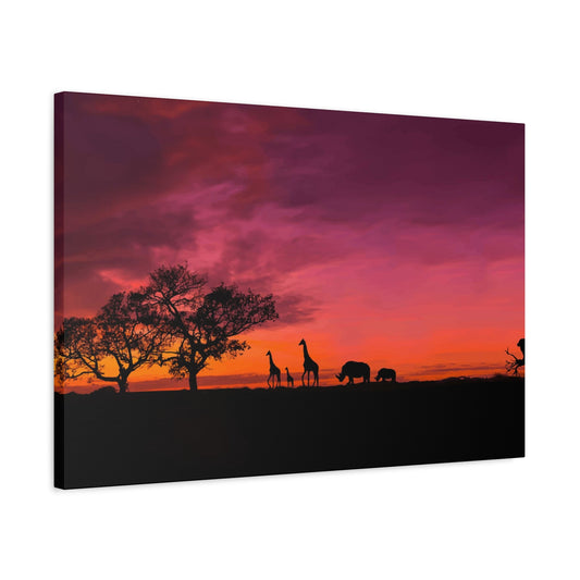 Dusk in the Wildlife Wall Art & Canvas Prints