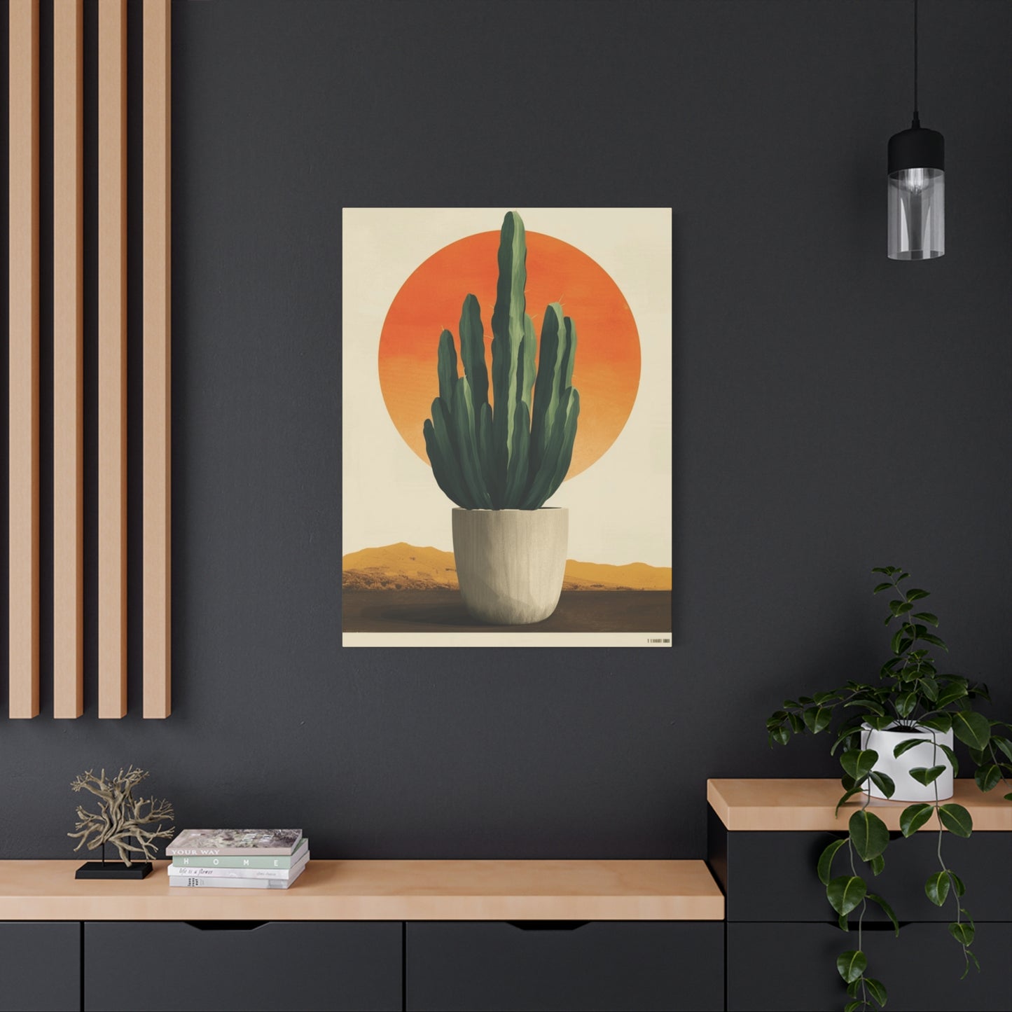 Little Cactus Flower Pot Wall Art & Canvas Prints