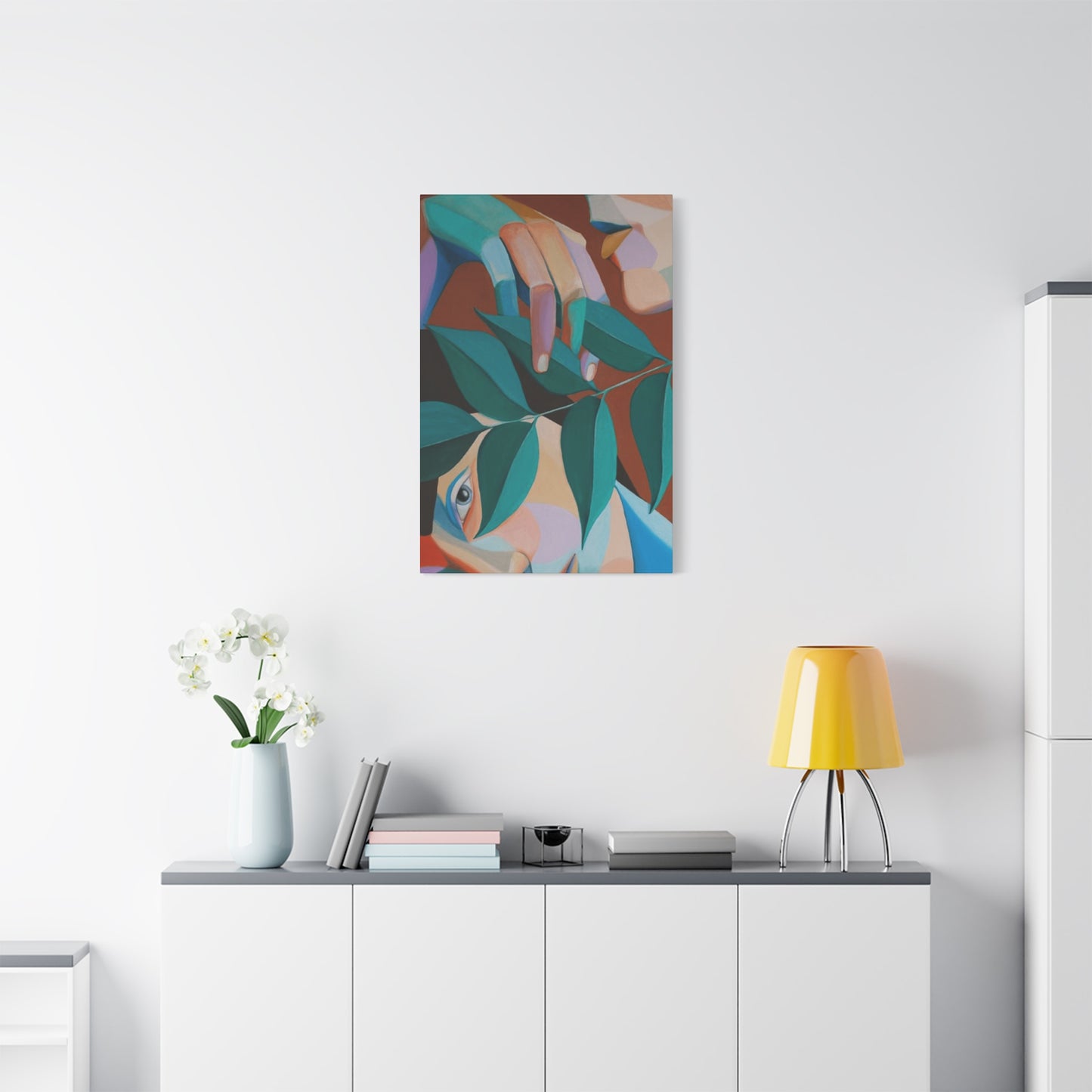 Two Women Abstract Wall Art & Canvas Prints