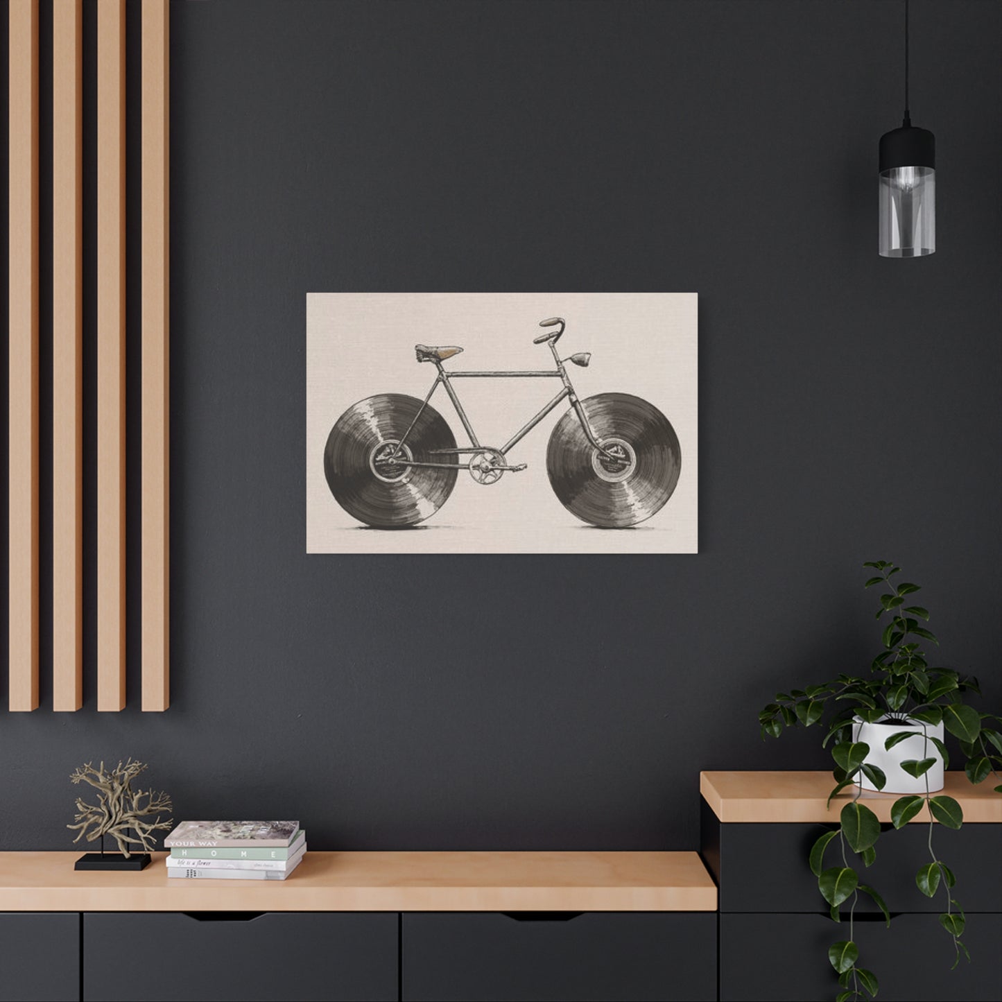 Old Bicycle Model Wall Art & Canvas Prints