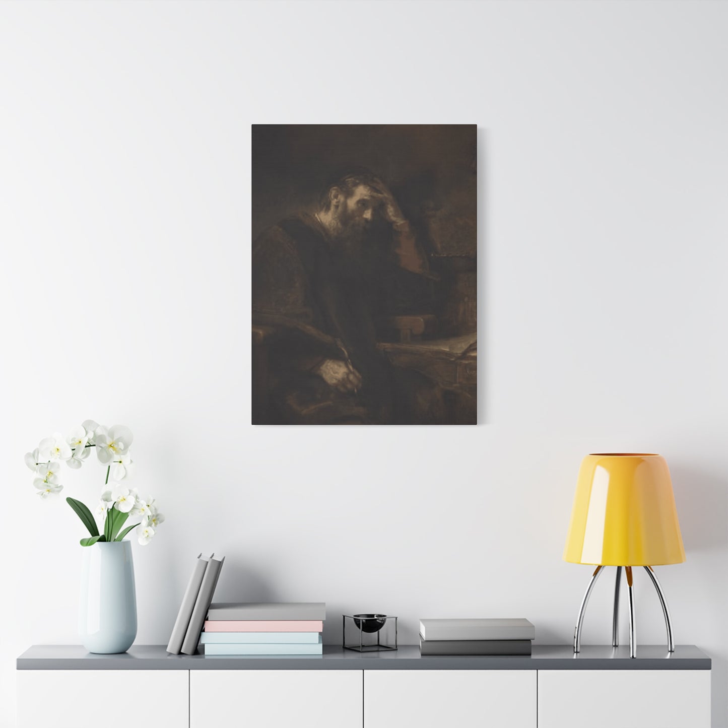 Saint Paul Seated At His Work Table Wall Art & Canvas Prints