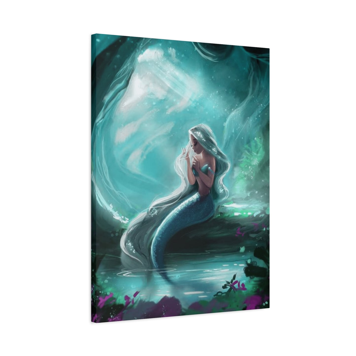 Mermaid Portrait Wall Art & Canvas Prints