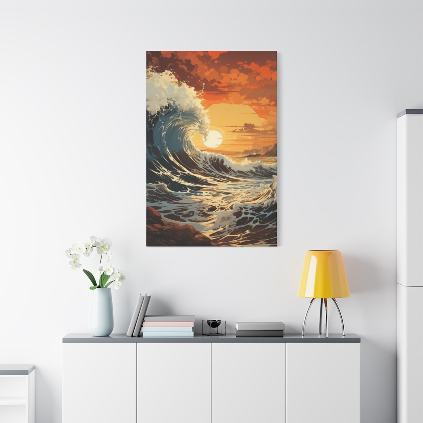 Wave Wall Art & Canvas Prints