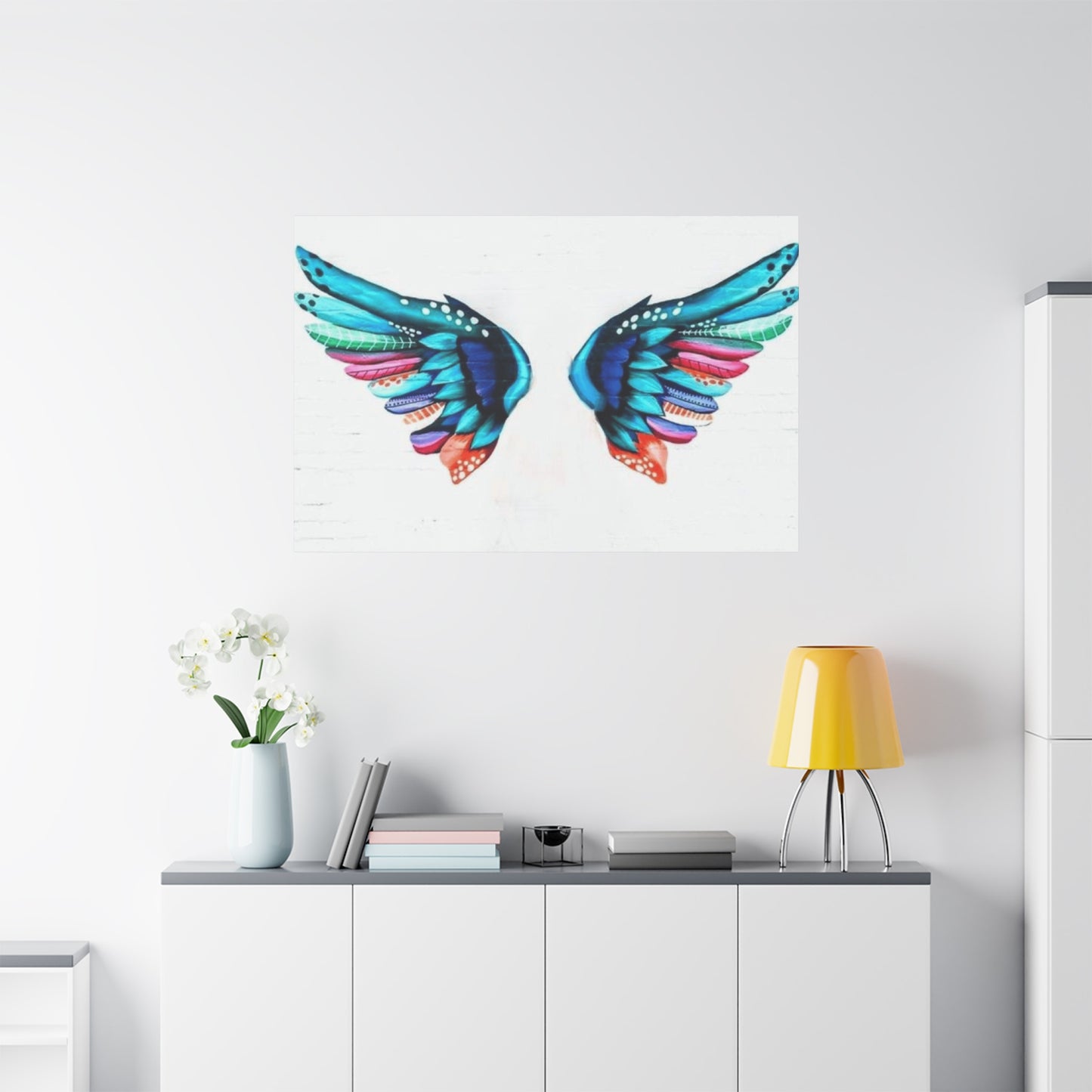 Colorful Angel Wings Wall Art & Canvas Prints