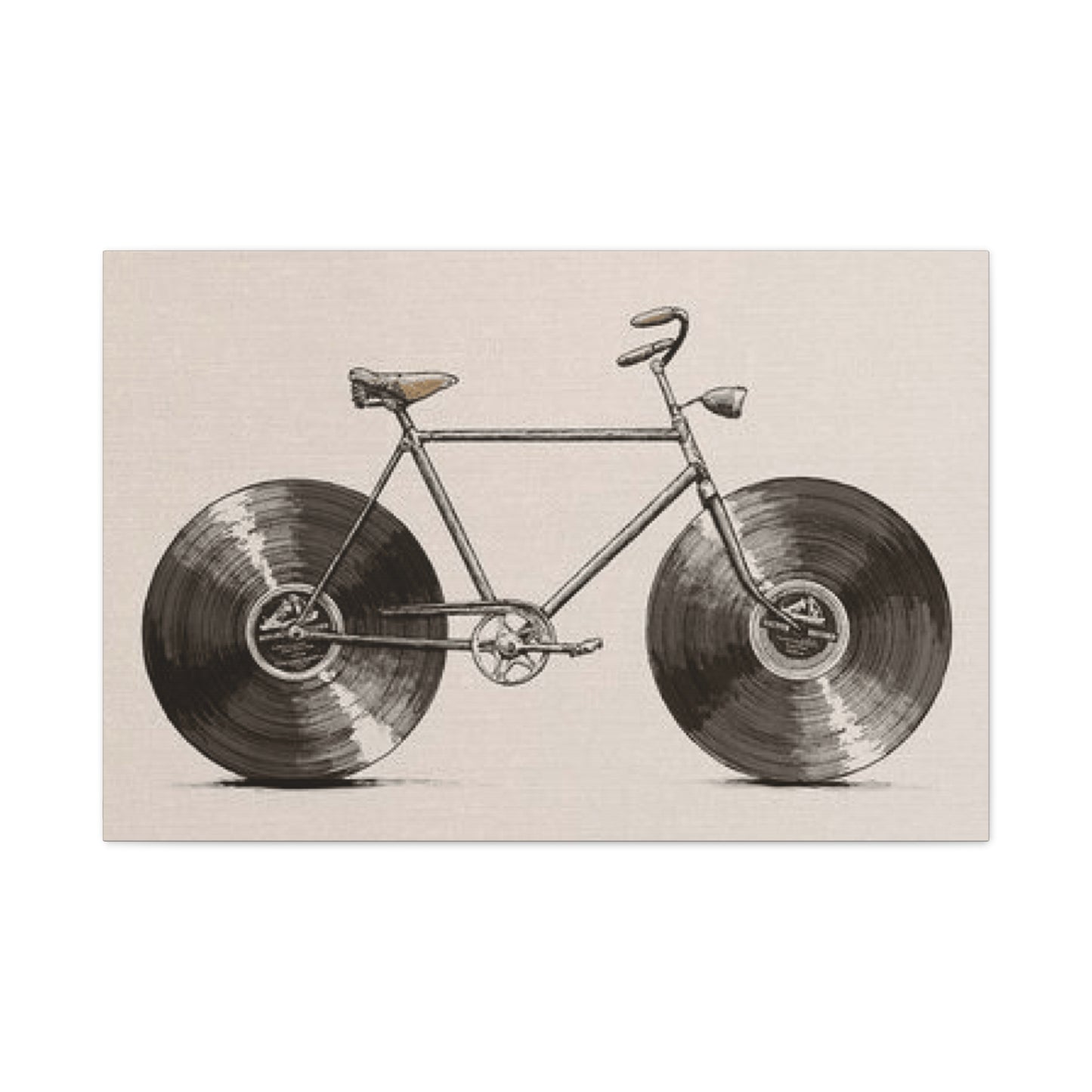 Old Bicycle Model Wall Art & Canvas Prints