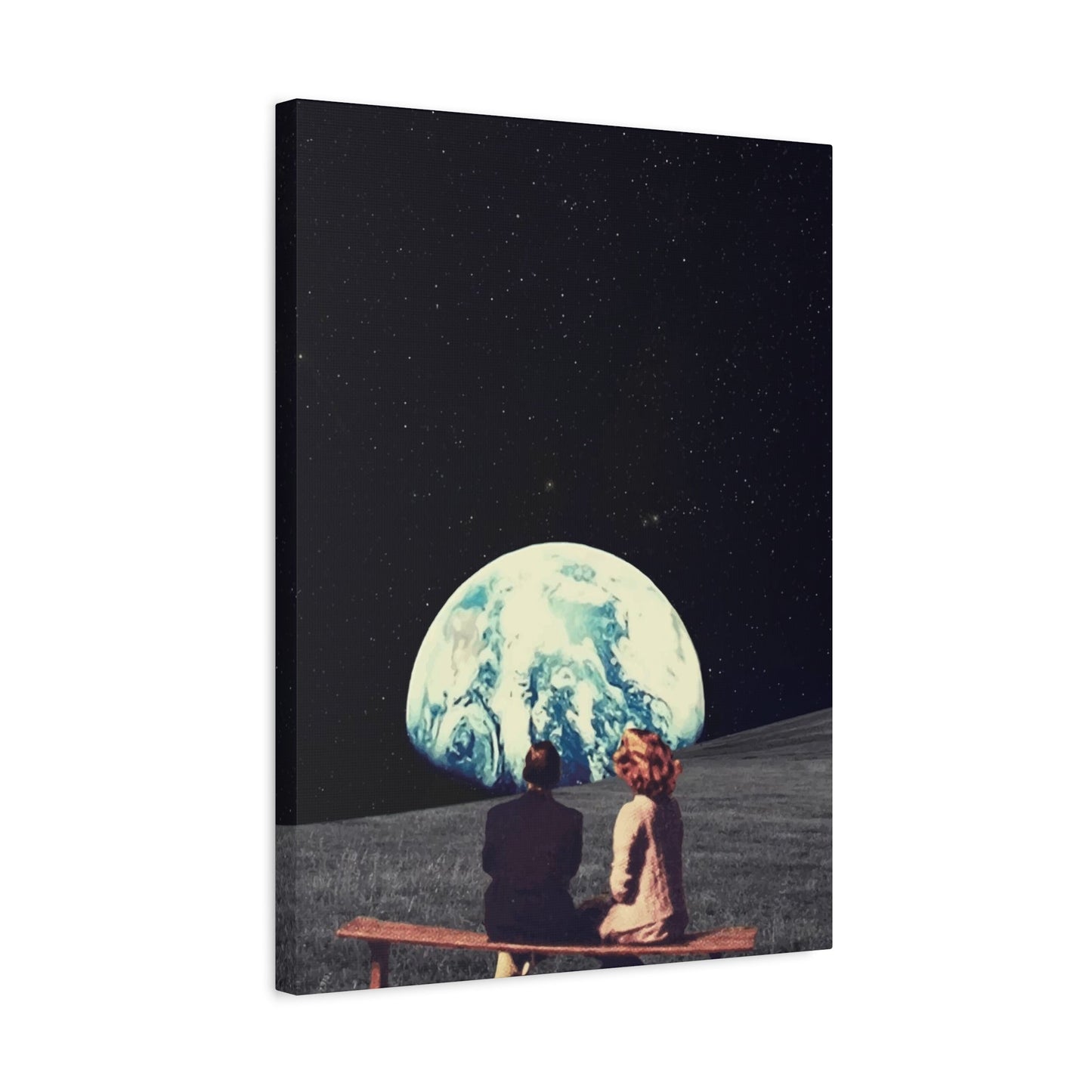 Earth from Moon Wall Art & Canvas Prints