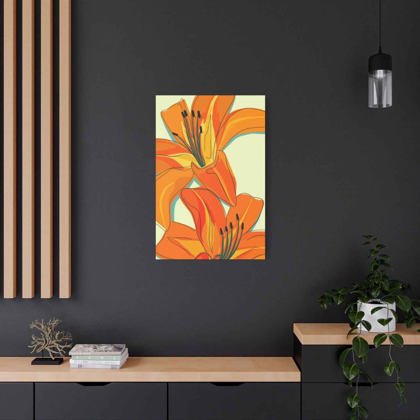 Orange Flower Wall Art & Canvas Prints