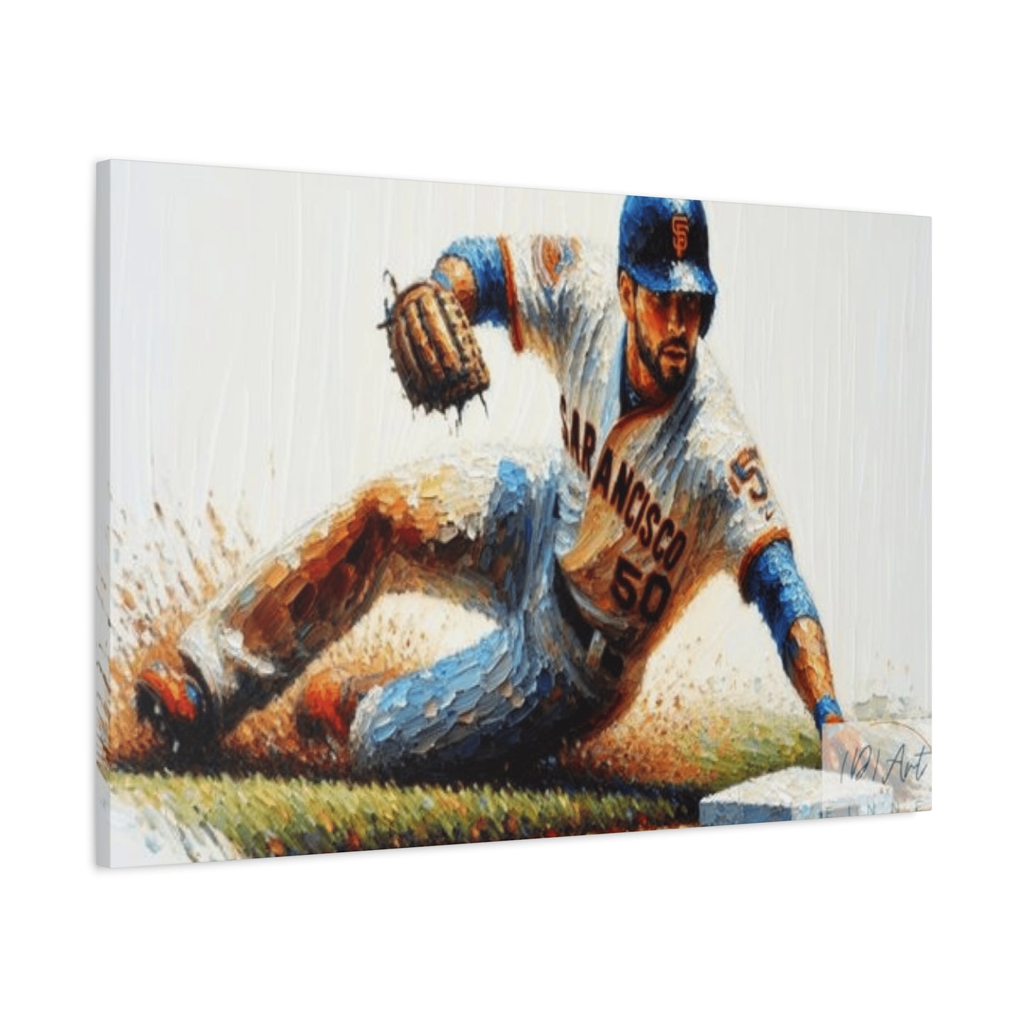 Baseball Fielder Wall Art & Canvas Prints