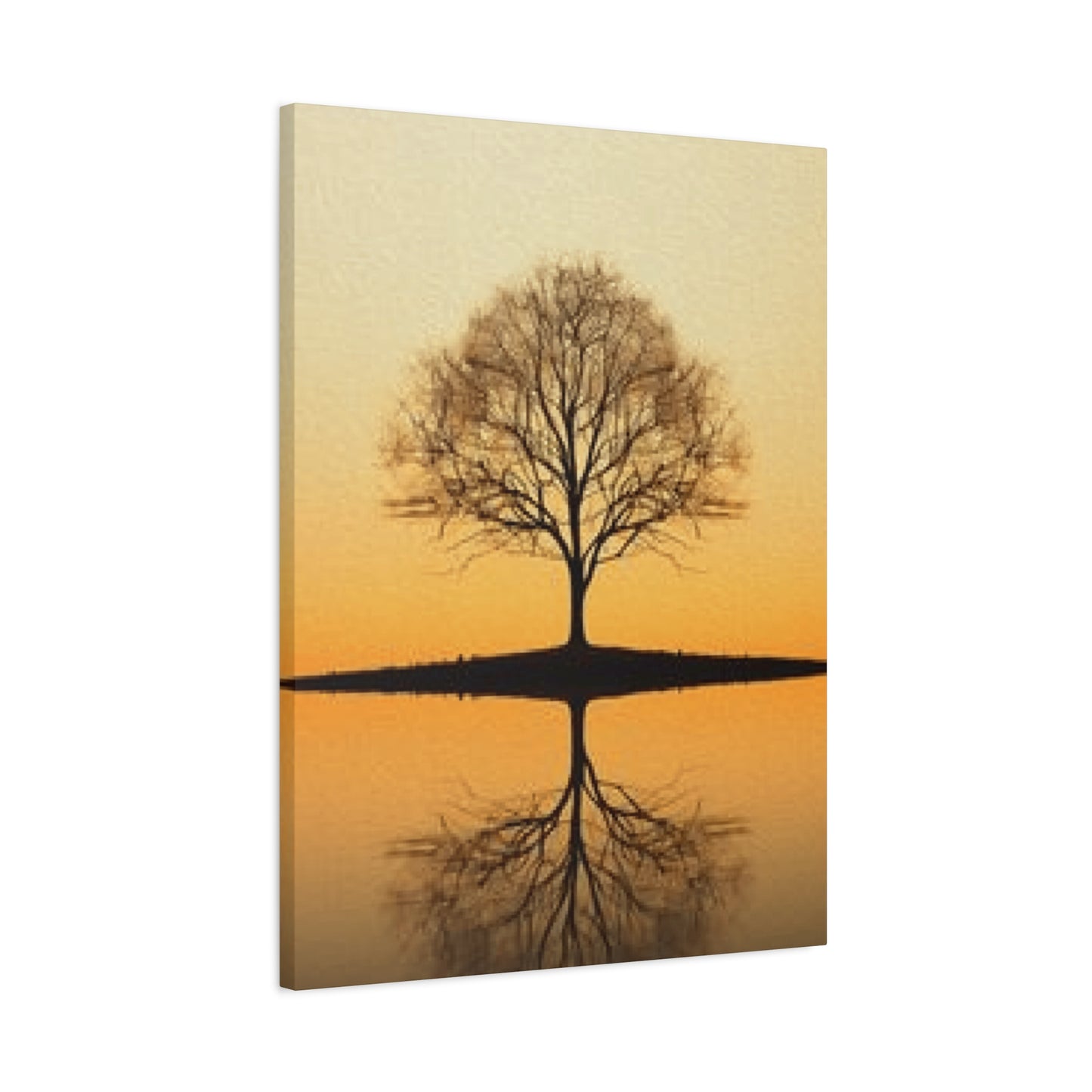 Tree Reflection in Pond Wall Art & Canvas Prints