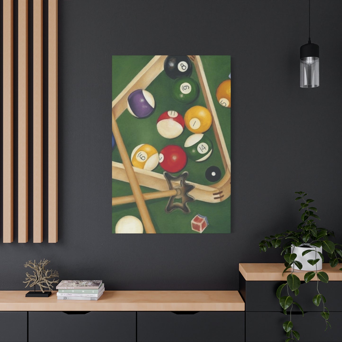 Pool Table Poster Wall Art & Canvas Prints