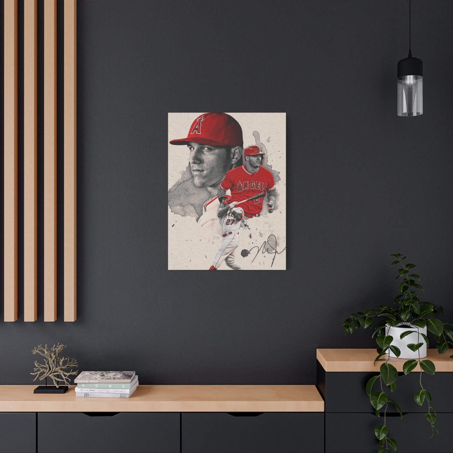 Mike Trout Wall Art & Canvas Prints