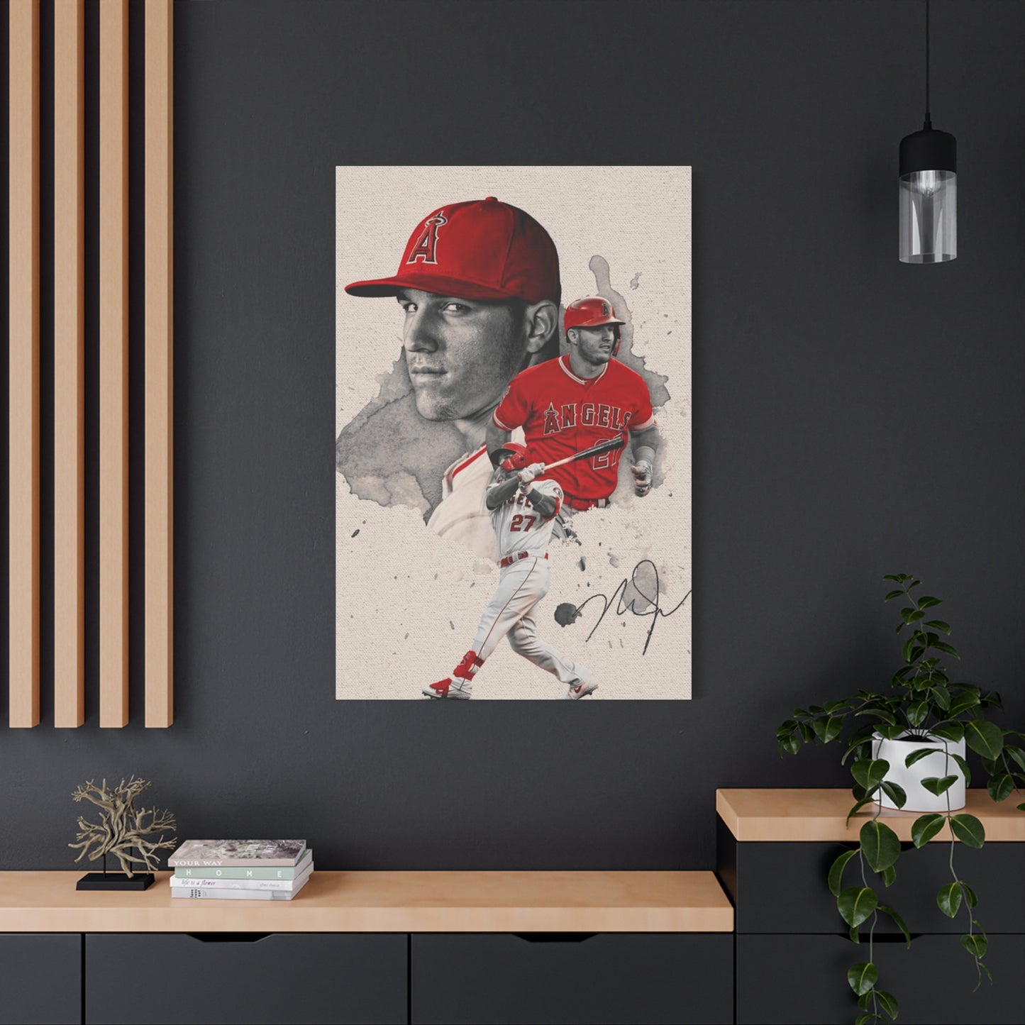 Mike Trout Wall Art & Canvas Prints