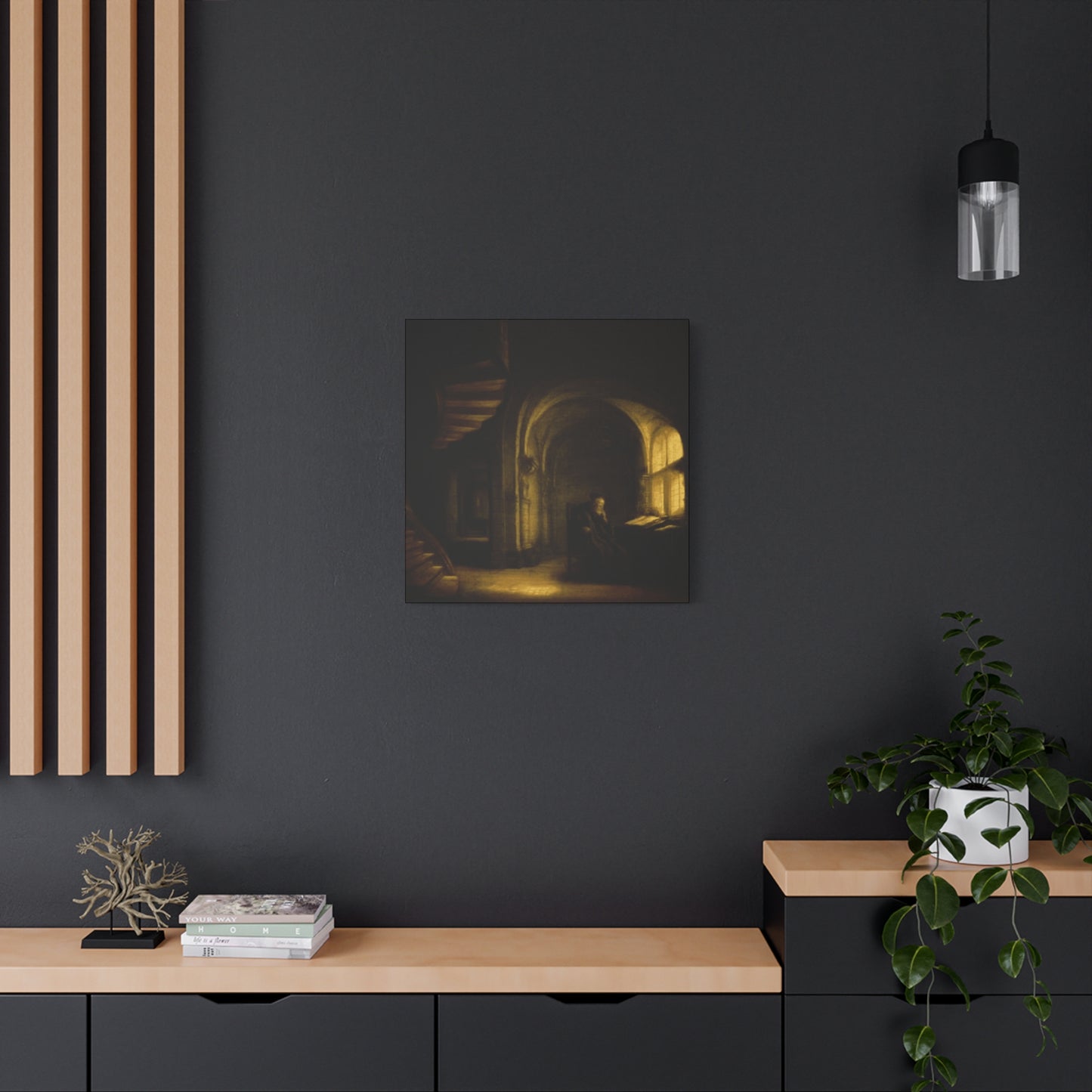 Philosopher With An Open Book Wall Art & Canvas Prints