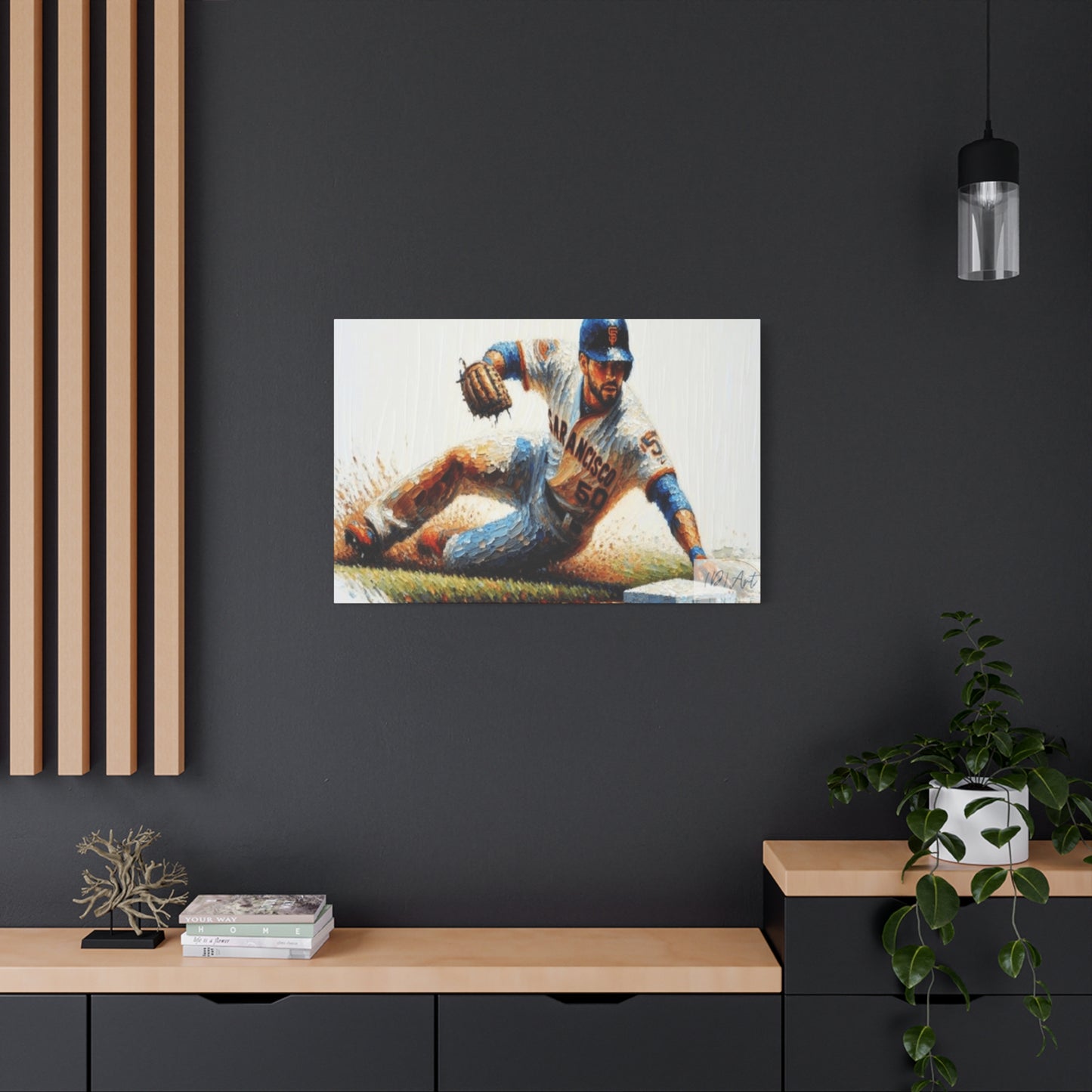 Baseball Fielder Wall Art & Canvas Prints