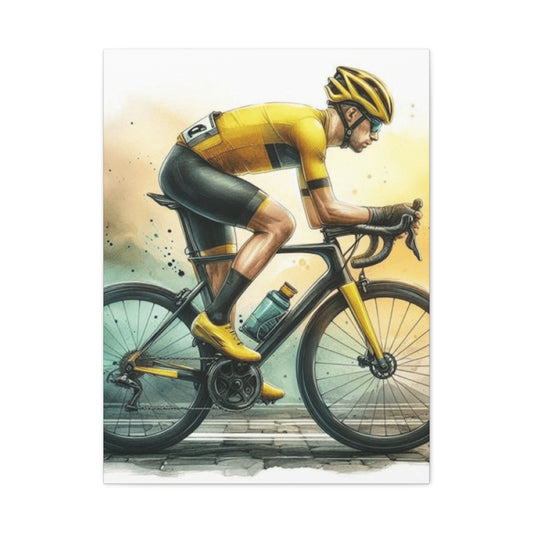 Professional Bicycle Rider Wall Art & Canvas Prints